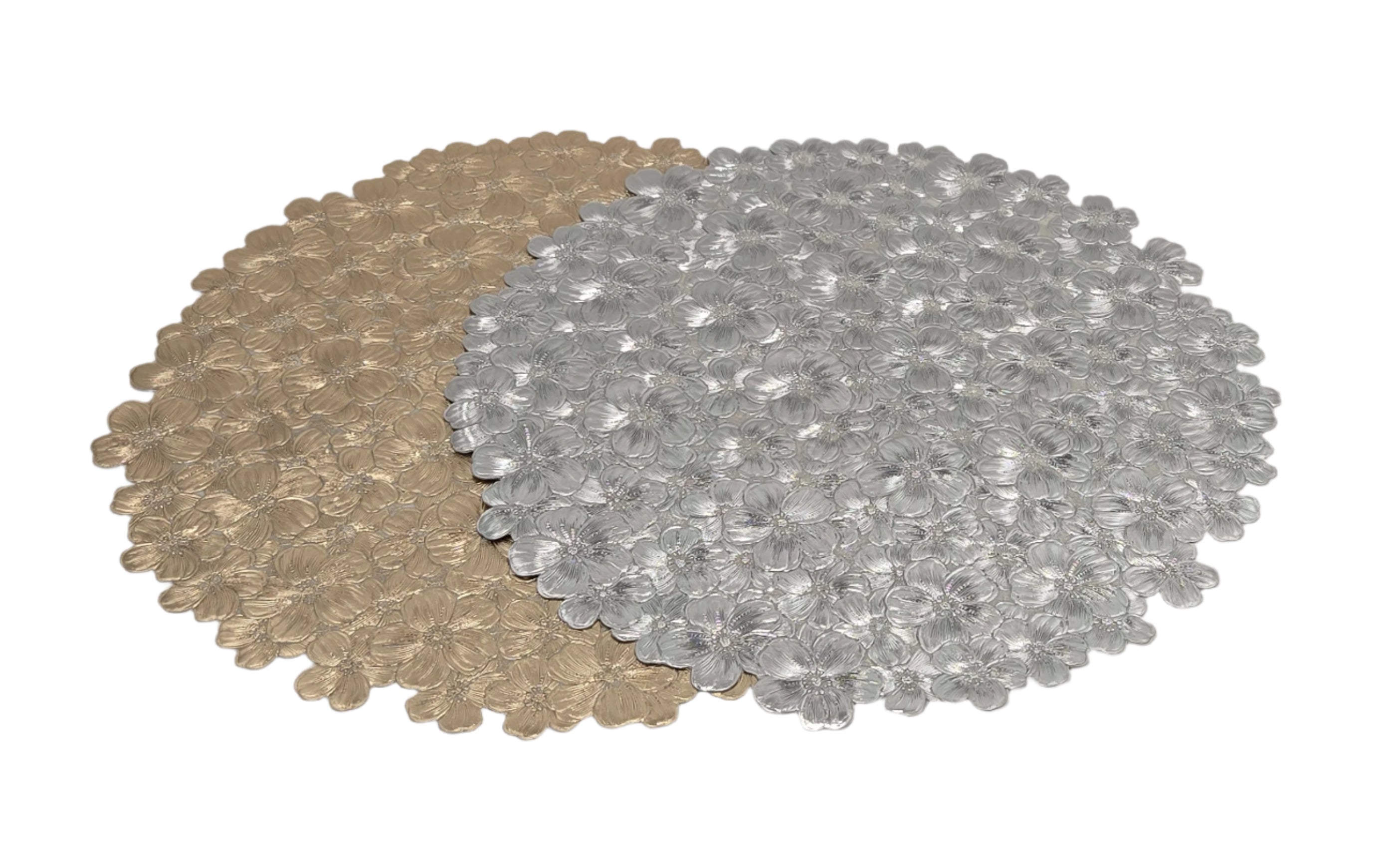 14.5 Inch Round Placemat Set of 1 - Waterproof & Heat Resistant Table Mat for Dining, Kitchen, and Party Decor - Elegant Home Accessories for Everyday Use