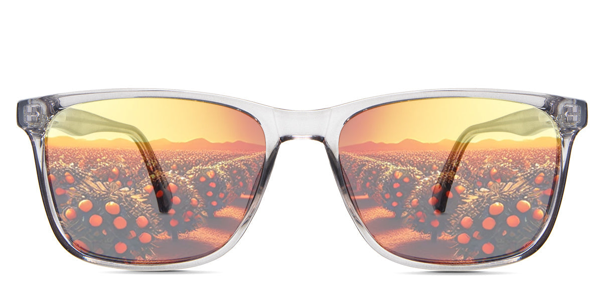Ames Men's Prescription Tinted Sunglasses - UV Protection Polarized Lenses for Driving, Fishing & Outdoor Activities