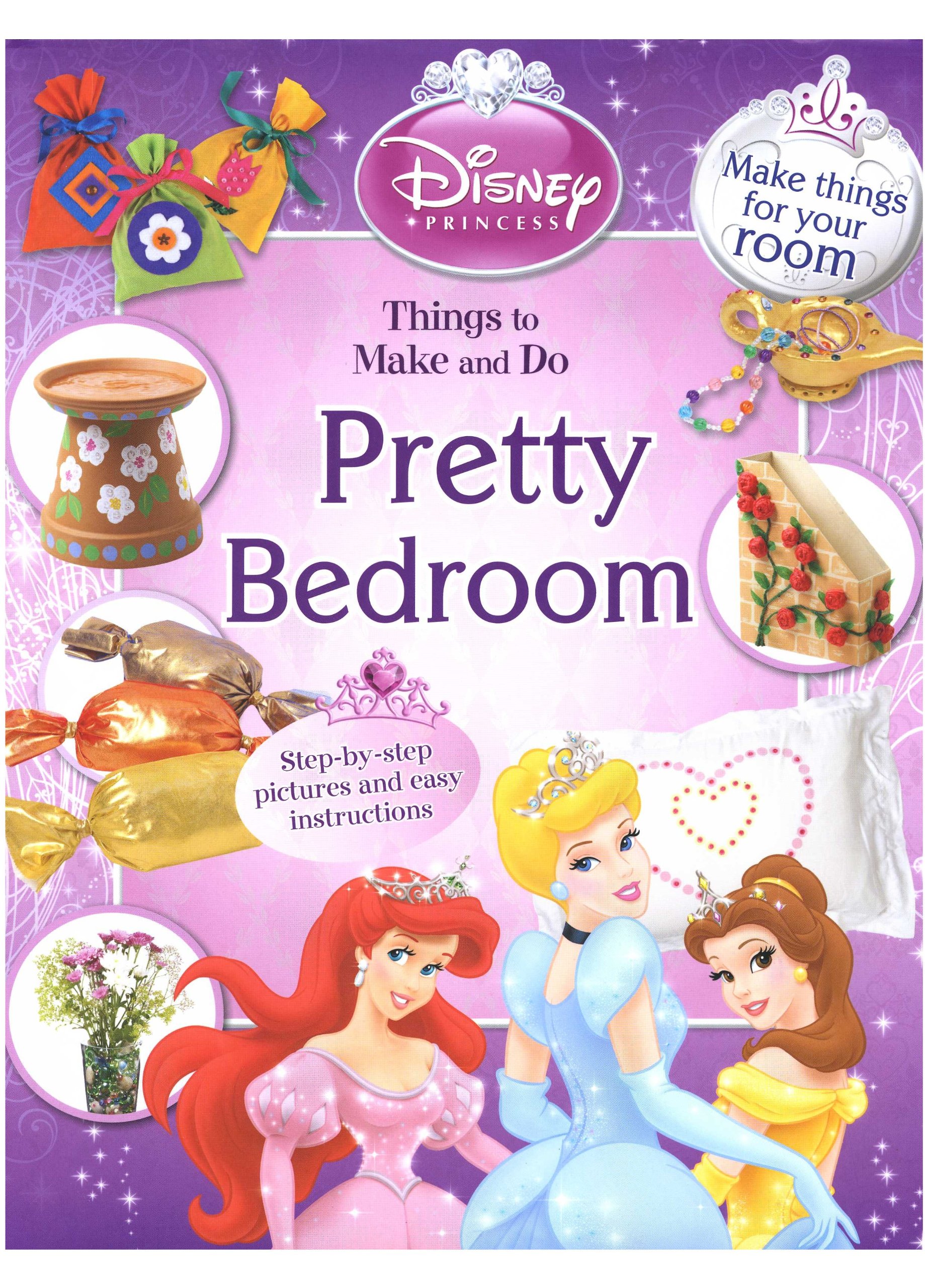 Disney Princess Pretty Bedroom: DIY Crafts & Activities for Kids' Room Decor | Perfect for Bedroom Makeovers & Playtime Fun