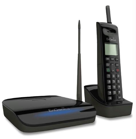 EnGenius FreeStyl 2 Extreme Long Range Cordless Phone with DECT 6.0 Technology - Ideal for Home, Office & Warehouse Use