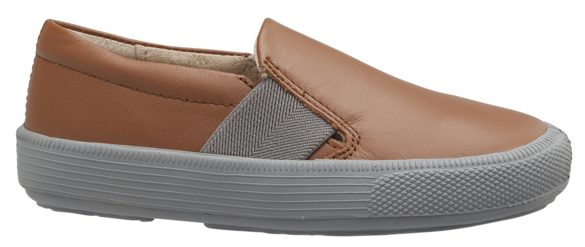 Old Soles 6084N OG Hoff Slip-On Elastic Loafers - Comfortable Casual Sneakers for Men & Women in Tan/Grey | Perfect for Work, Travel & Everyday Wear