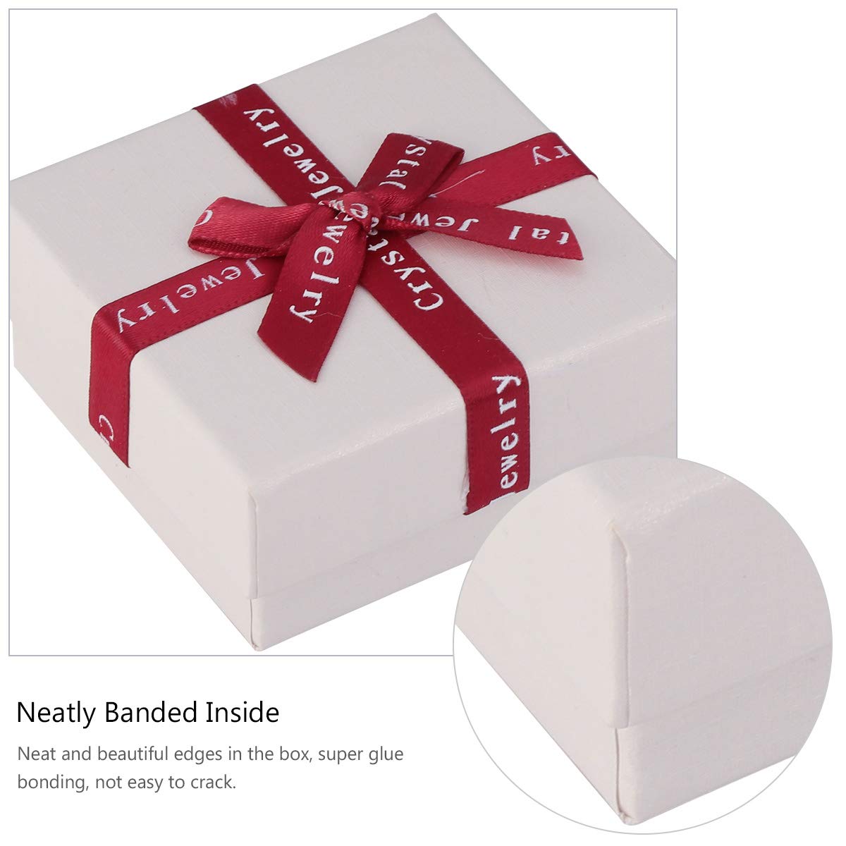 KESYOO 10-Piece Bowknot Jewelry Gift Box Set - Elegant Cardboard Earring Present Case for Necklaces, Rings & Small Accessories | Perfect for Wedding Favors, Birthday Gifts & Jewelry Storage