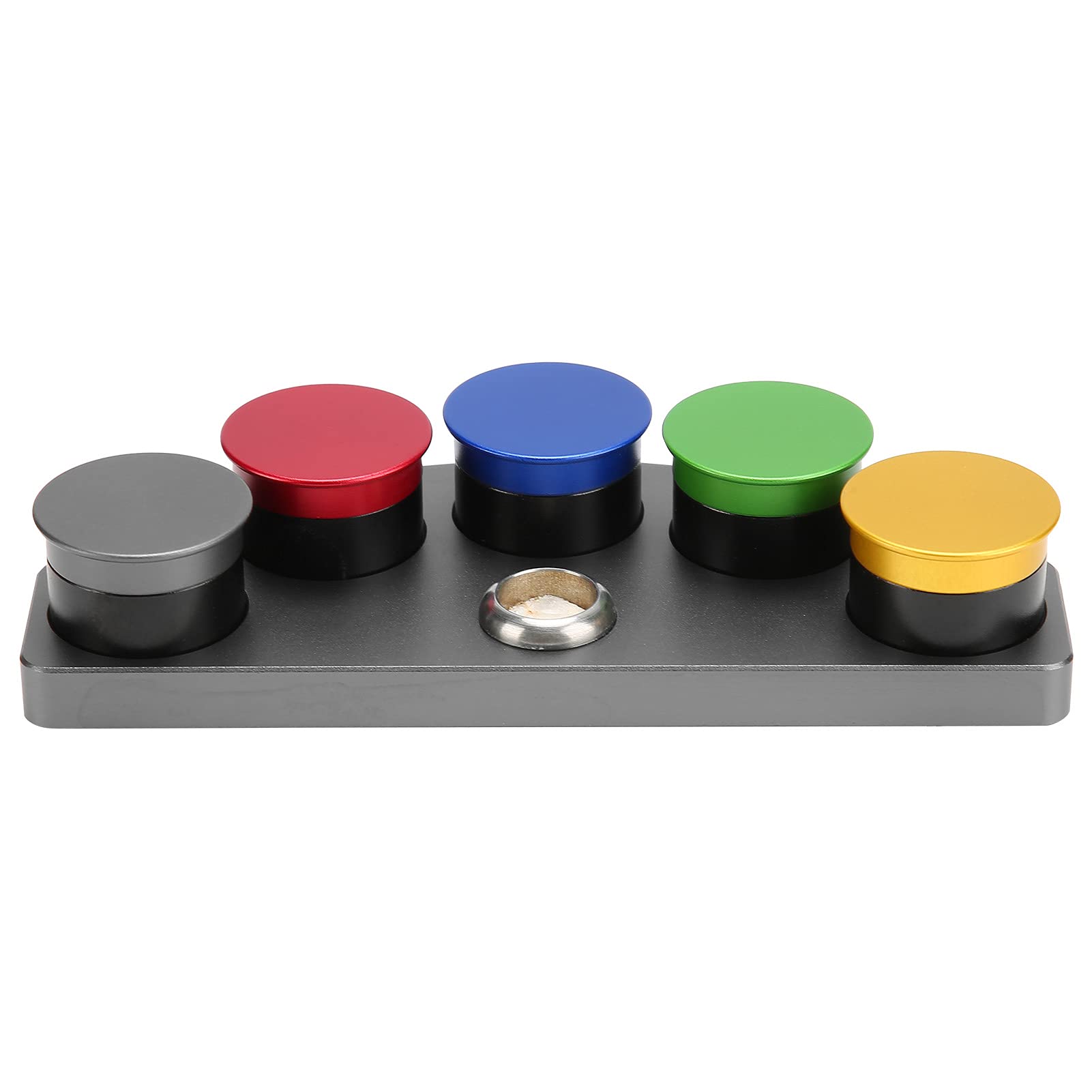 Premium Watch Oiler Dish Set - 5 Metal Watch Repair Oilers & Oil Tool Cup for Watchmakers | Essential Watch Repair Accessories for Professional & DIY Watch Maintenance