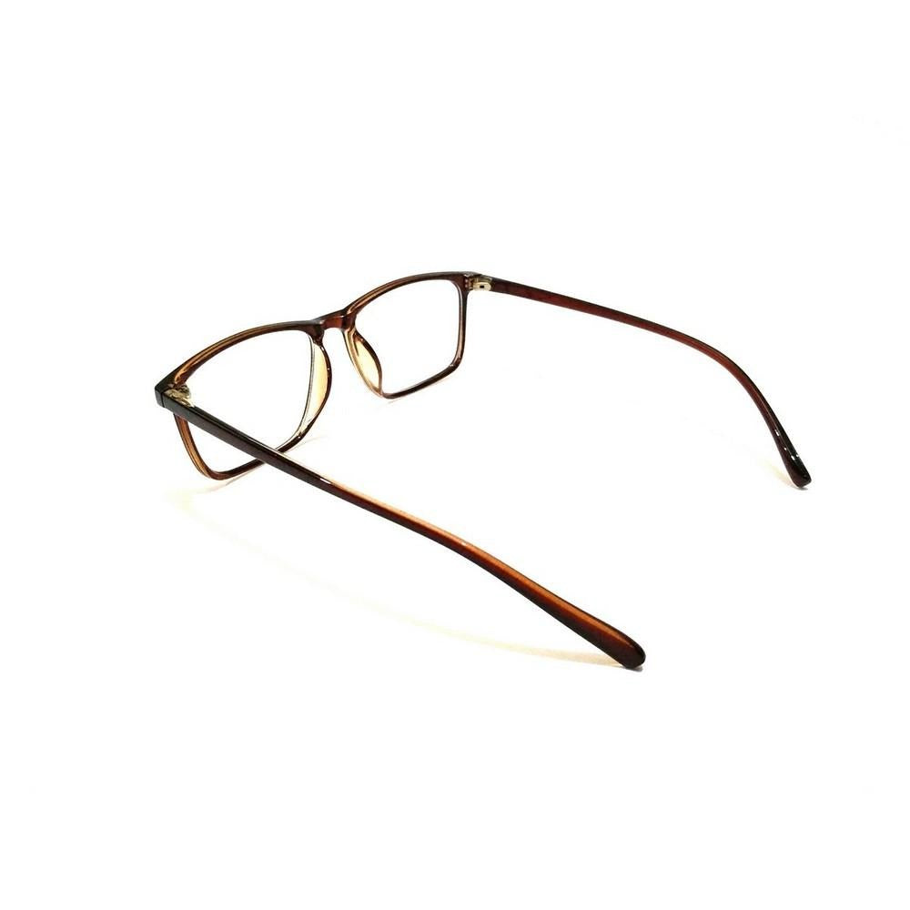 Blue Light Blocking Glasses for Computer & Gaming - Anti Blue Ray Eyeglasses 2408BR - Reduce Eye Strain for Work, Study & Screen Time