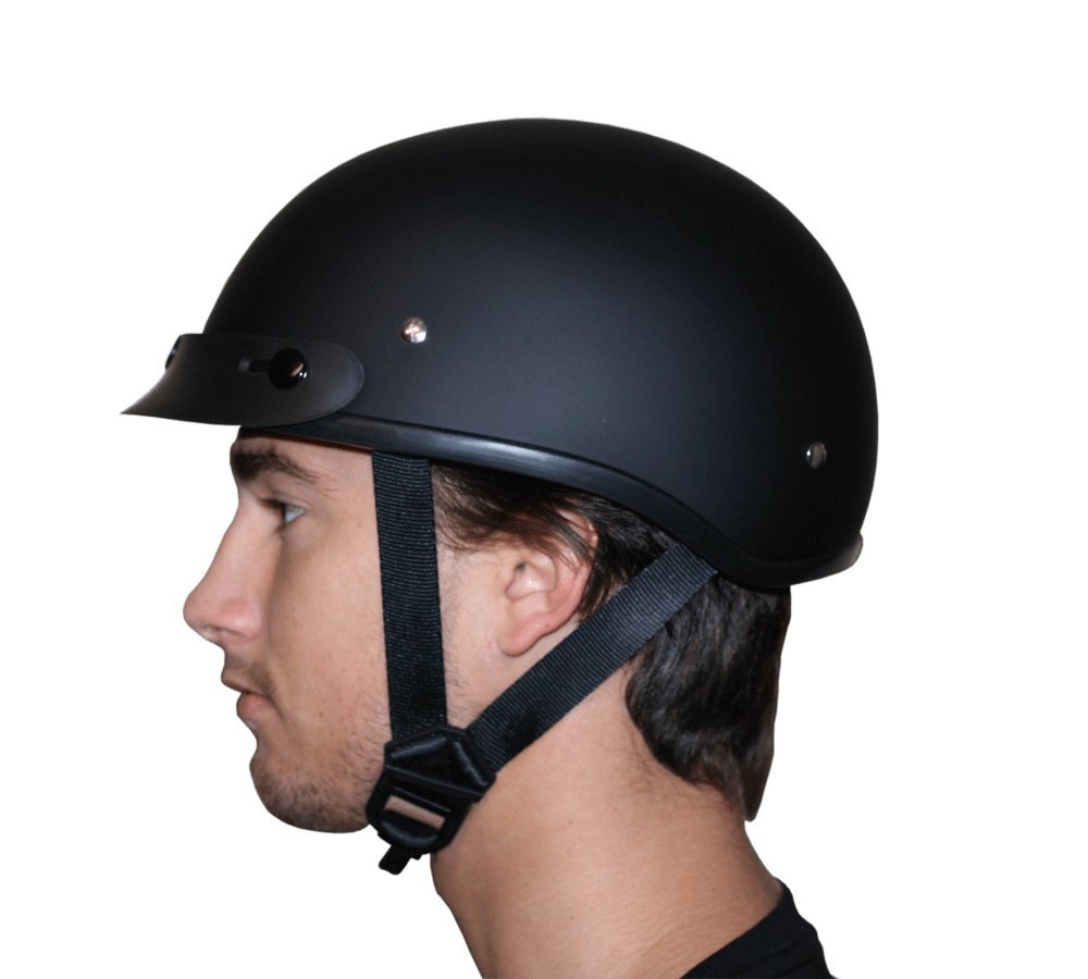 Daytona Helmets Half Skull Cap Motorcycle Helmet - DOT Approved [Graphics] for Safety & Style | Lightweight Open Face Helmet for Cruiser & Chopper Riders | Perfect for Urban Commuting & Weekend Rides