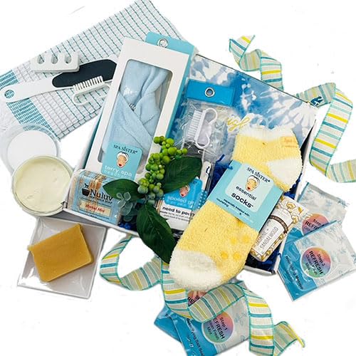 Luxury Spa & Pamper Gift Set for Women - Relaxation & Self-Care Kit with Bath Bombs, Scented Candles, Essential Oils - Perfect Birthday, Anniversary, Mother's Day Gift Idea for Her