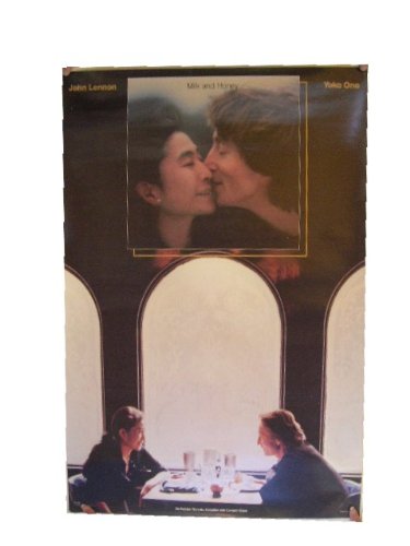John Lennon & Yoko Ono Milk and Honey Vintage Poster - Classic Beatles Wall Art for Music Lovers, Bedroom & Office Decor