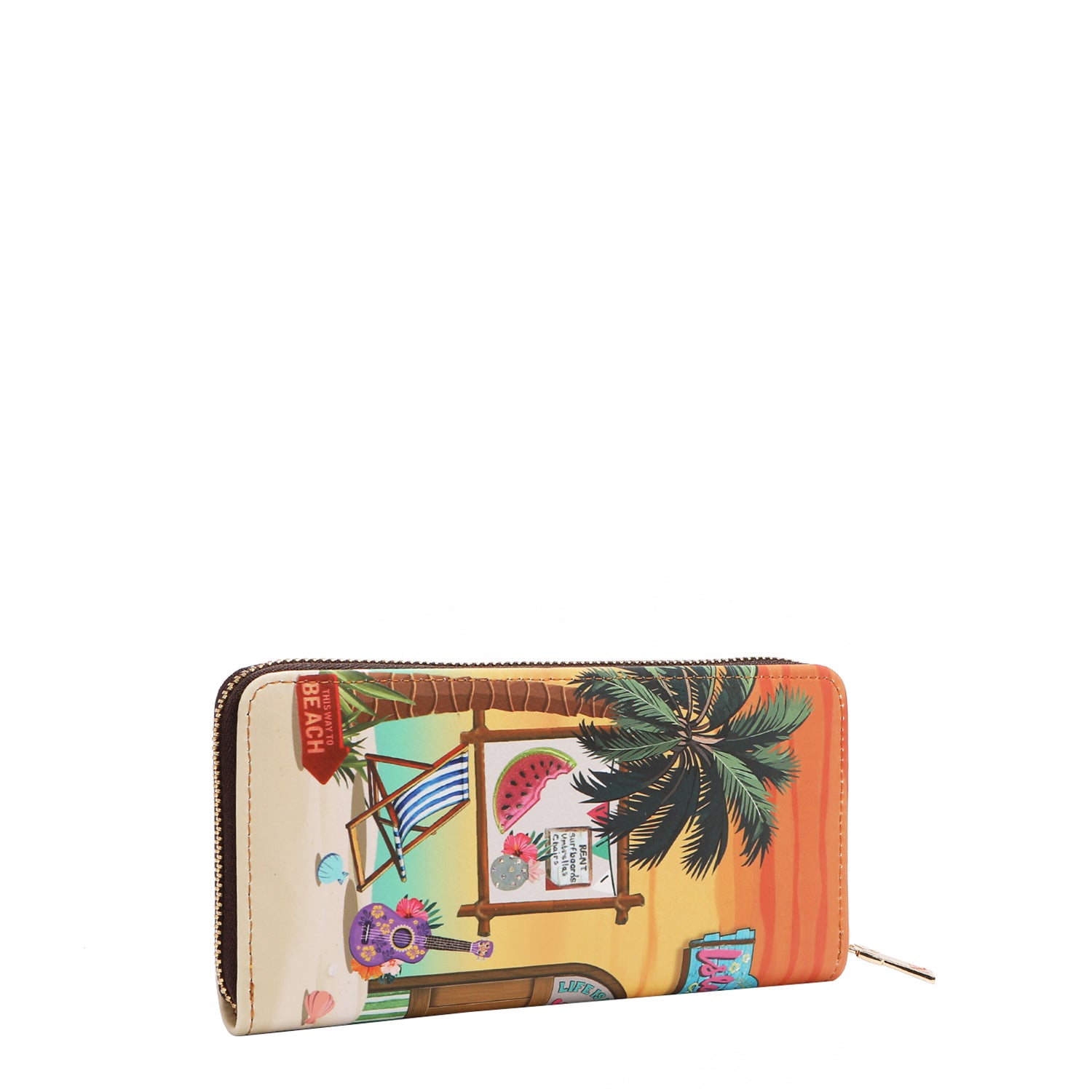Stylish SUN AND SAND 3-Piece Women's Handbag Set with Crossbody Bag & Wallet - Perfect for Travel, Shopping, and Everyday Use