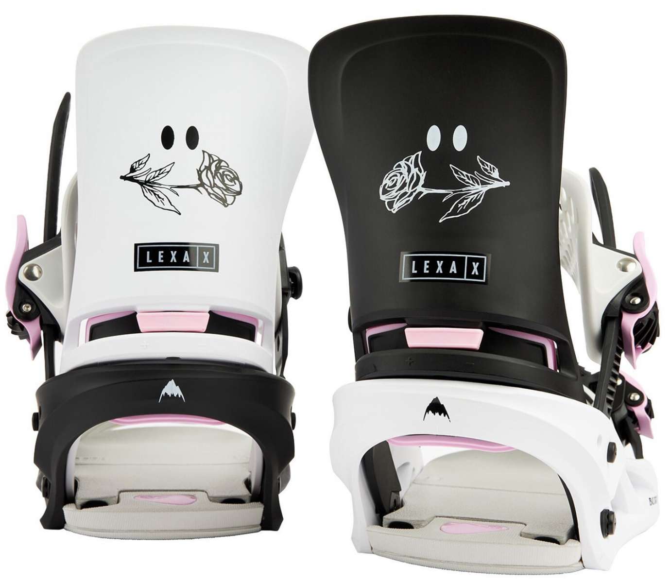 Burton Women's Lexa X Snowboard Bindings 2022 - Lightweight & Responsive Snowboard Bindings for All-Mountain Riding | Perfect for Freestyle & Powder Snowboarding