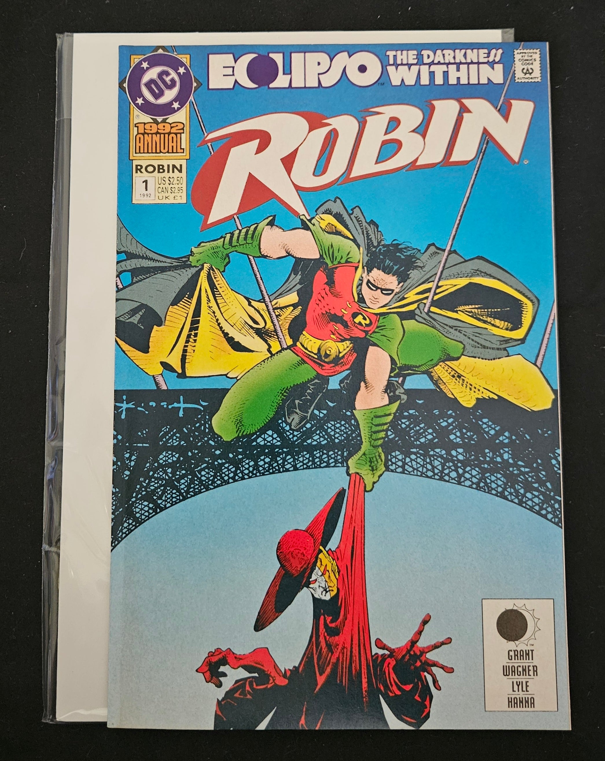 Robin #1: A New Beginning | DC Comics | 1991 First Edition | Collectible Comic Book for Fans & Investors