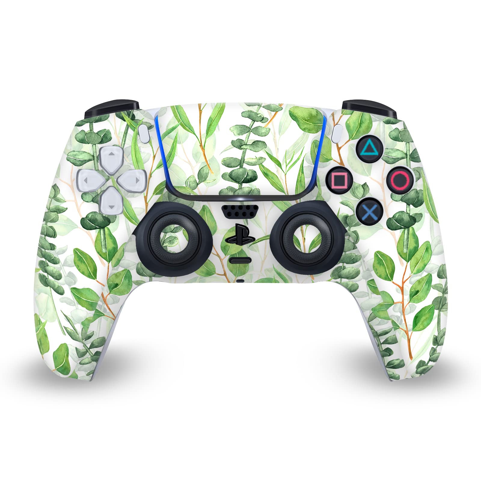 Official Licensed Katerina Kirilova Eucalyptus Mix Vinyl Skin Sticker for Playstation 5 PS5 Slim & Digital Edition Console & DualSense Controller - Protective Decal for Gaming Setup & Customization