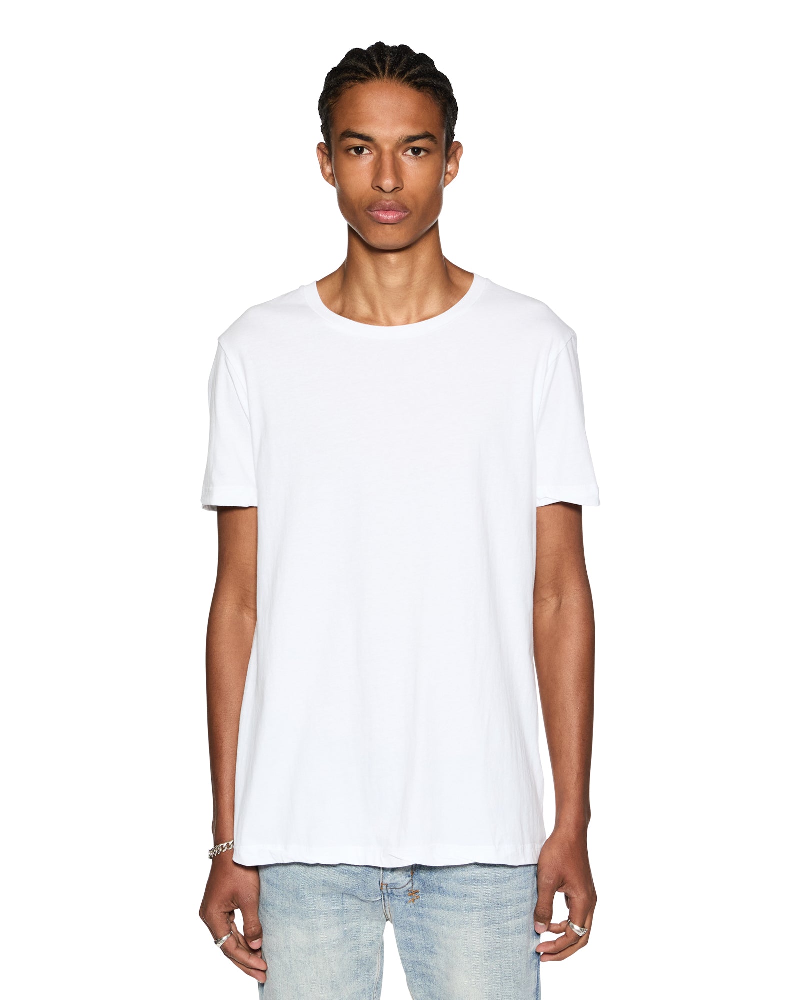 SEEING LINES Short Sleeve T-Shirt - White | Casual Cotton Tee for Men & Women | Perfect for Everyday Wear, Street Style & Summer Outfits