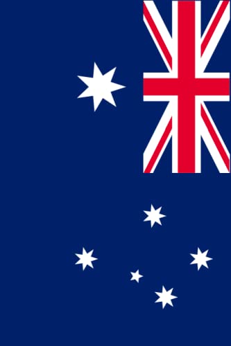 Australia Flag Notebook Journal - 100 Pages Lined Writing Notebook for Travel, Study & Note Taking | Perfect Gift for Aussie Fans & Students
