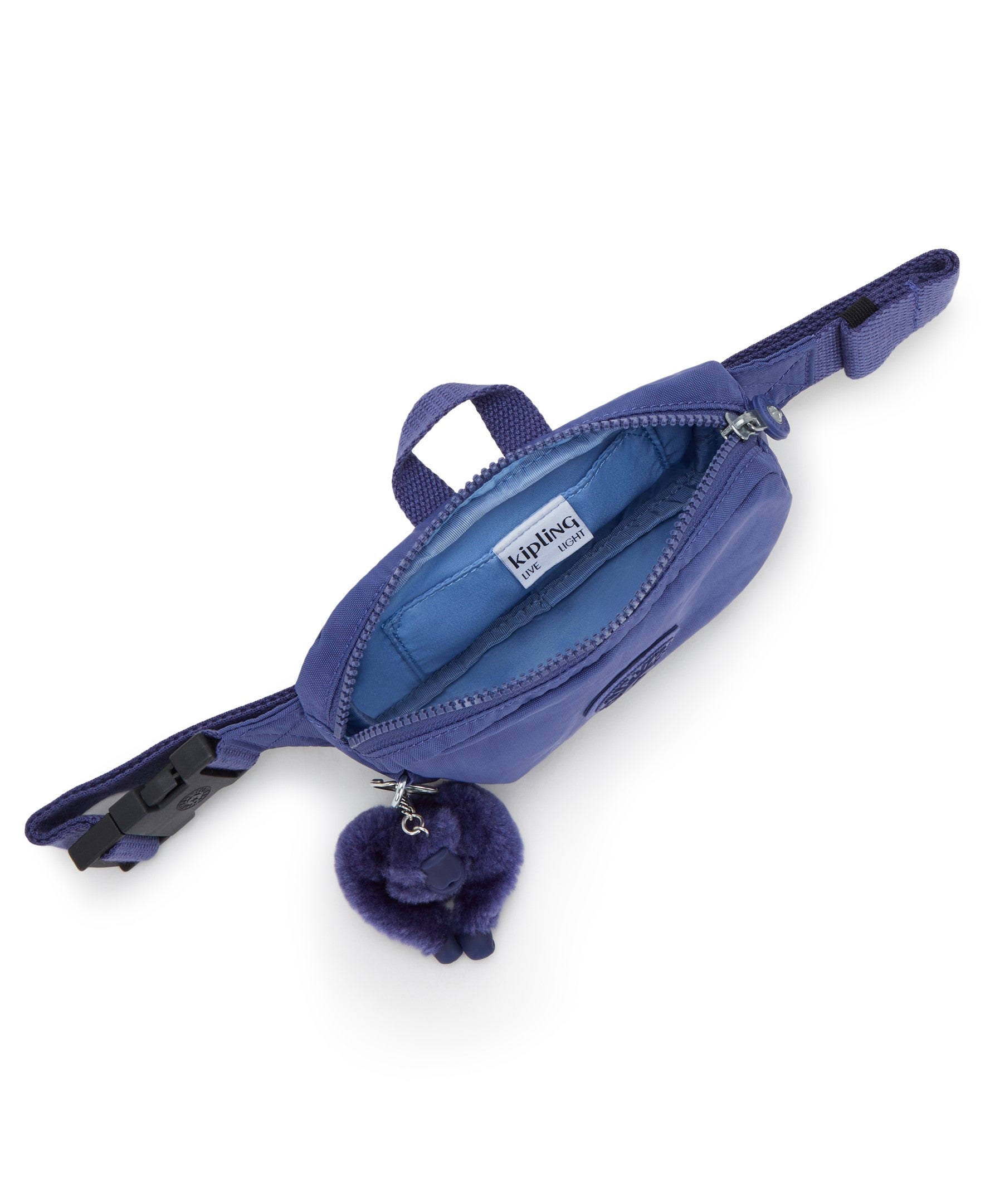 Kipling Alys Waist Pack - Stylish & Lightweight Crossbody Bag for Women, Ocean Blue | Perfect for Travel, Gym & Everyday Use