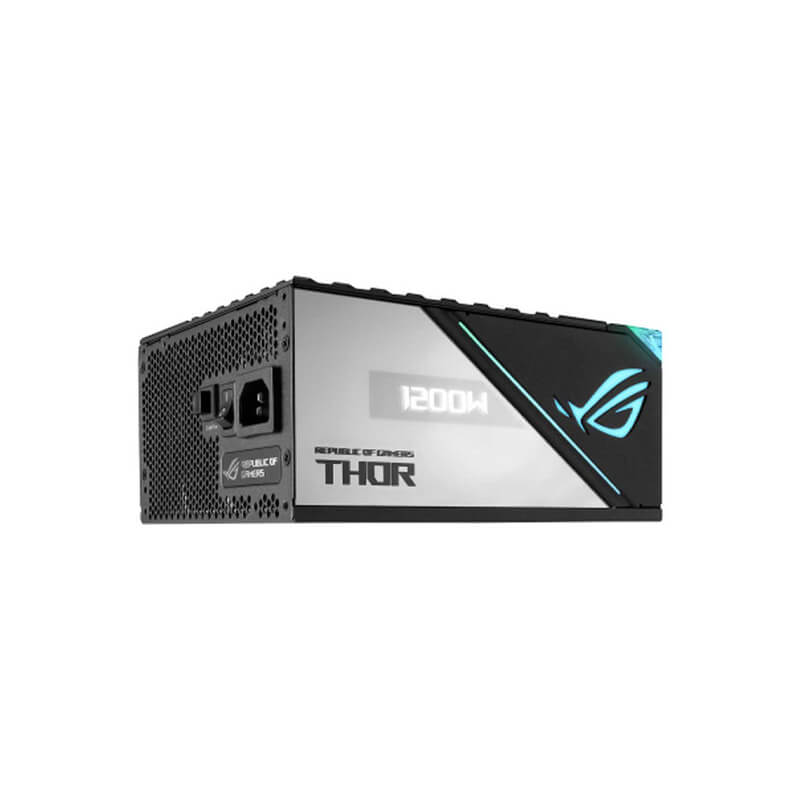 ASUS ROG THOR 1200W Platinum II Power Supply - 80 Plus Platinum Certified, Fully Modular, 120mm PWM Fan, Aura Sync RGB | Perfect for High-End Gaming PCs & Workstations