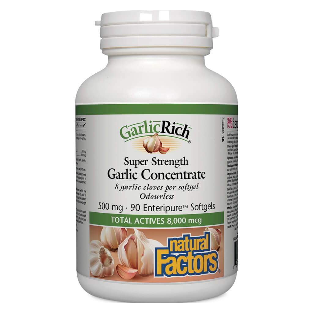 GarlicRich Super Strength Garlic Concentrate Supplement - Supports Immune & Heart Health - Perfect for Cooking, Health Boost & Natural Remedies