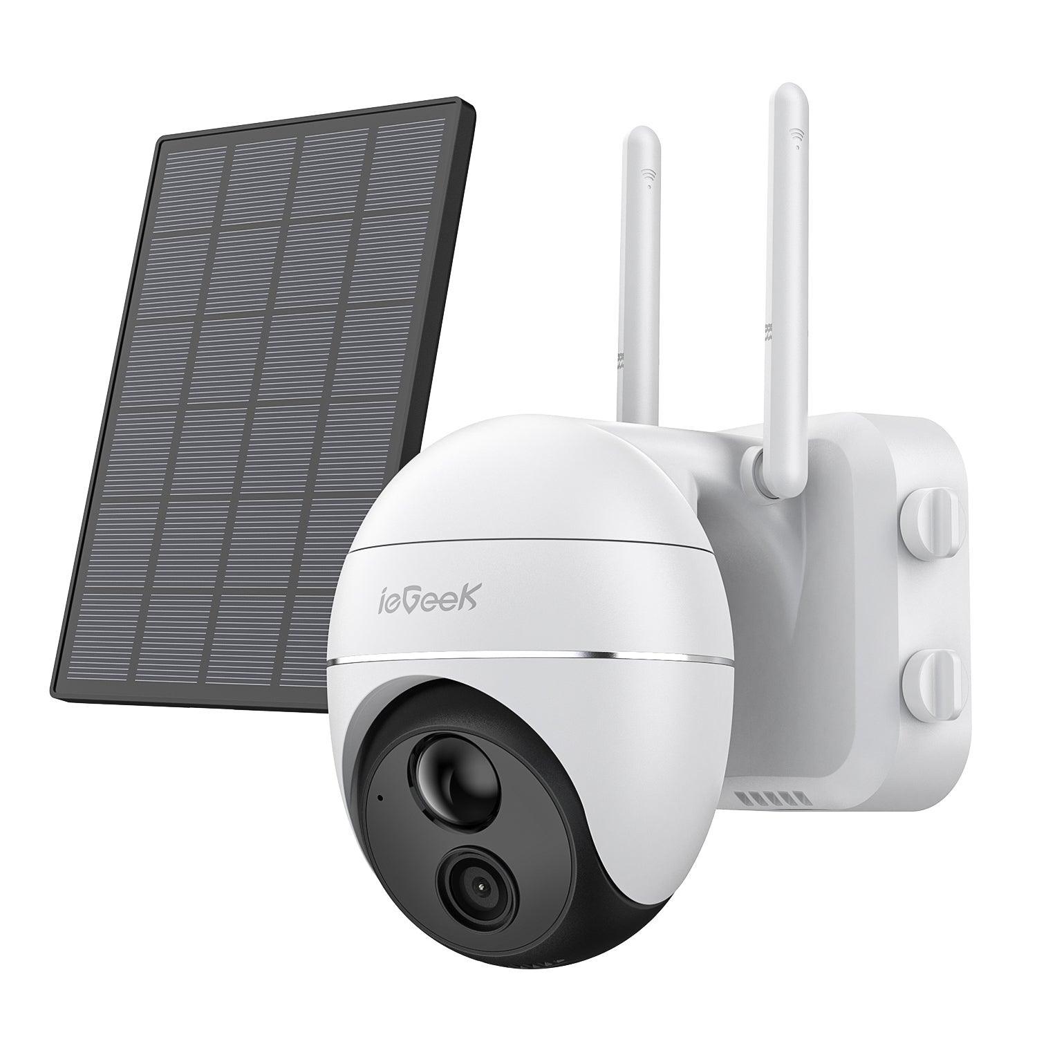 Wireless Security Camera ZS GX1S with Rechargeable Battery - Indoor/Outdoor HD 1080P Surveillance Camera for Home, Office & Business Security Monitoring