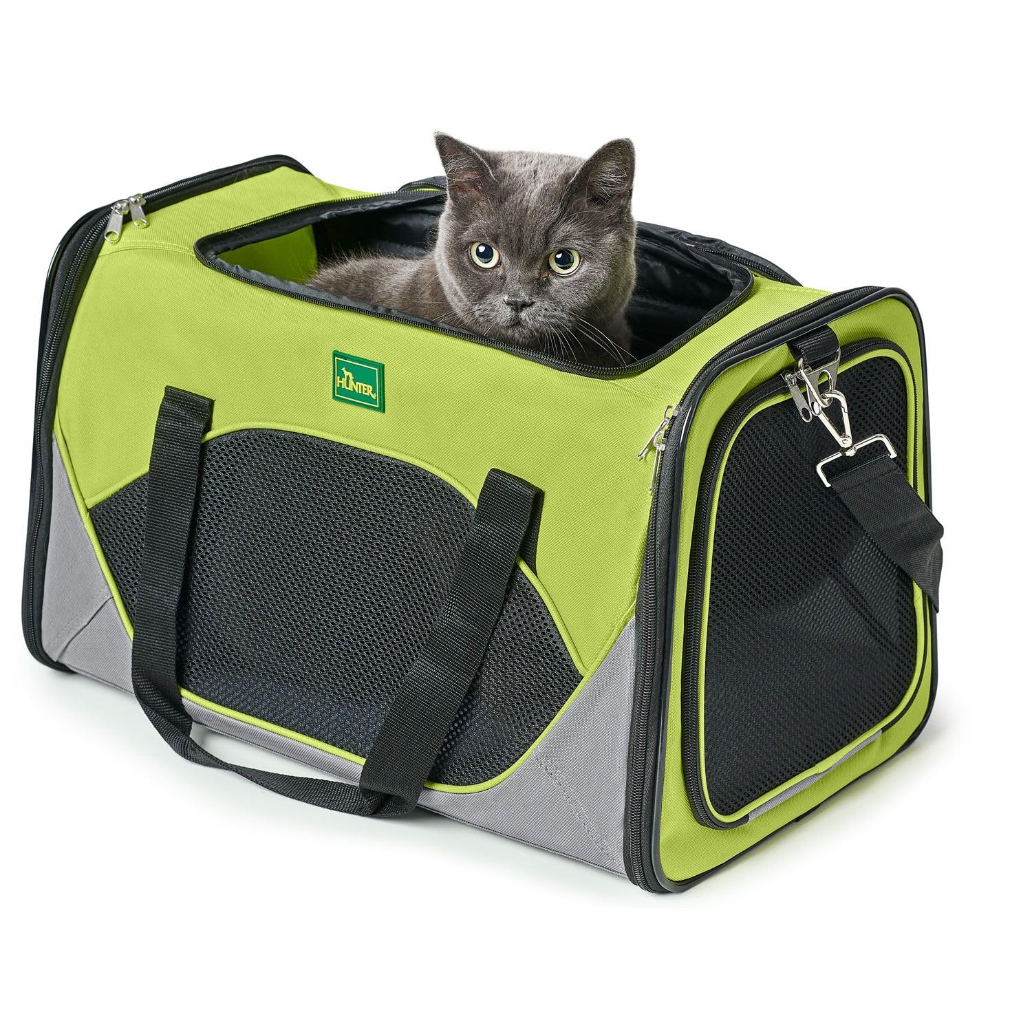 HUNTER 61698 Kansas Dog Travel Carrier Bag - Durable Pet Transport for Small to Medium Dogs - Perfect for Car, Airplane & Outdoor Adventures