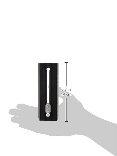 Manfrotto 501PLONG Professional Long Video Camera Plate - Compatible with DSLR, Mirrorless & Camcorders - Perfect for Film Making, Vlogging & Studio Photography