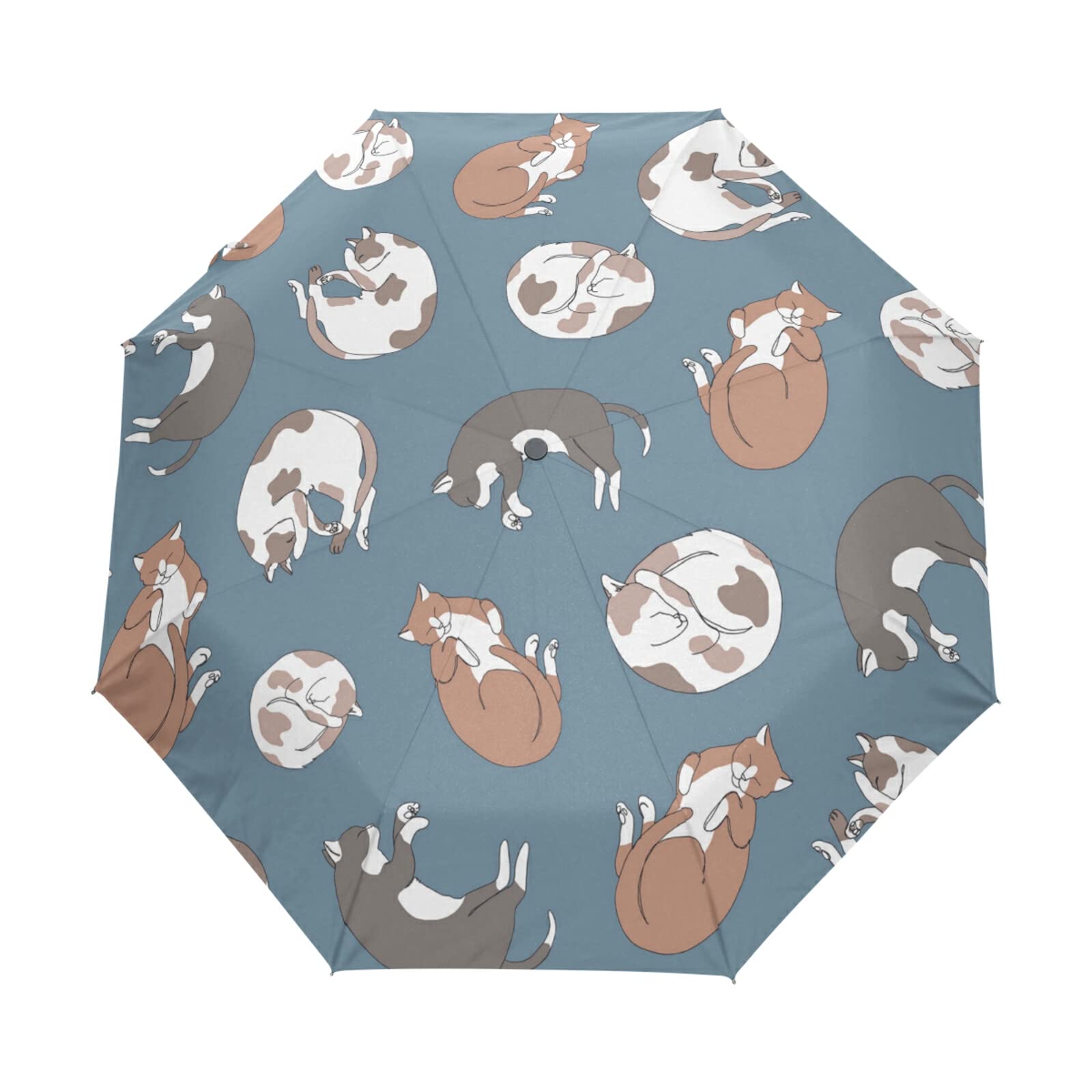 Automatic Windproof Waterproof Umbrella - Compact Folding Umbrella with Reinforced Frame, UV Protection & Auto Open/Close - Perfect for Rainy Days, Sunny Weather & Outdoor Activities