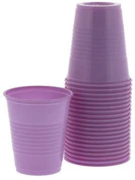 1000 Premium 5oz Disposable Plastic Dental Cups for Medical, Dental, Drinking & Mouthwash - Lavender (Bulk Pack of 1000) - Ideal for Dental Clinics, Hospitals, Home Care & First Aid Kits
