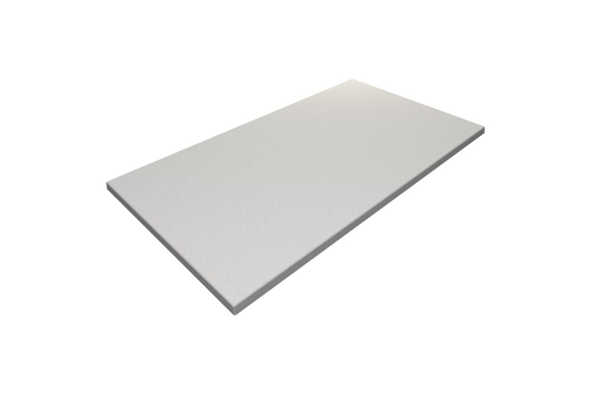 SM France Hospitality Plus Werzalit Duratop Rectangle Table Top - 1200L x 800W - Durable Commercial-Grade Tabletop for Restaurants, Hotels & Cafes