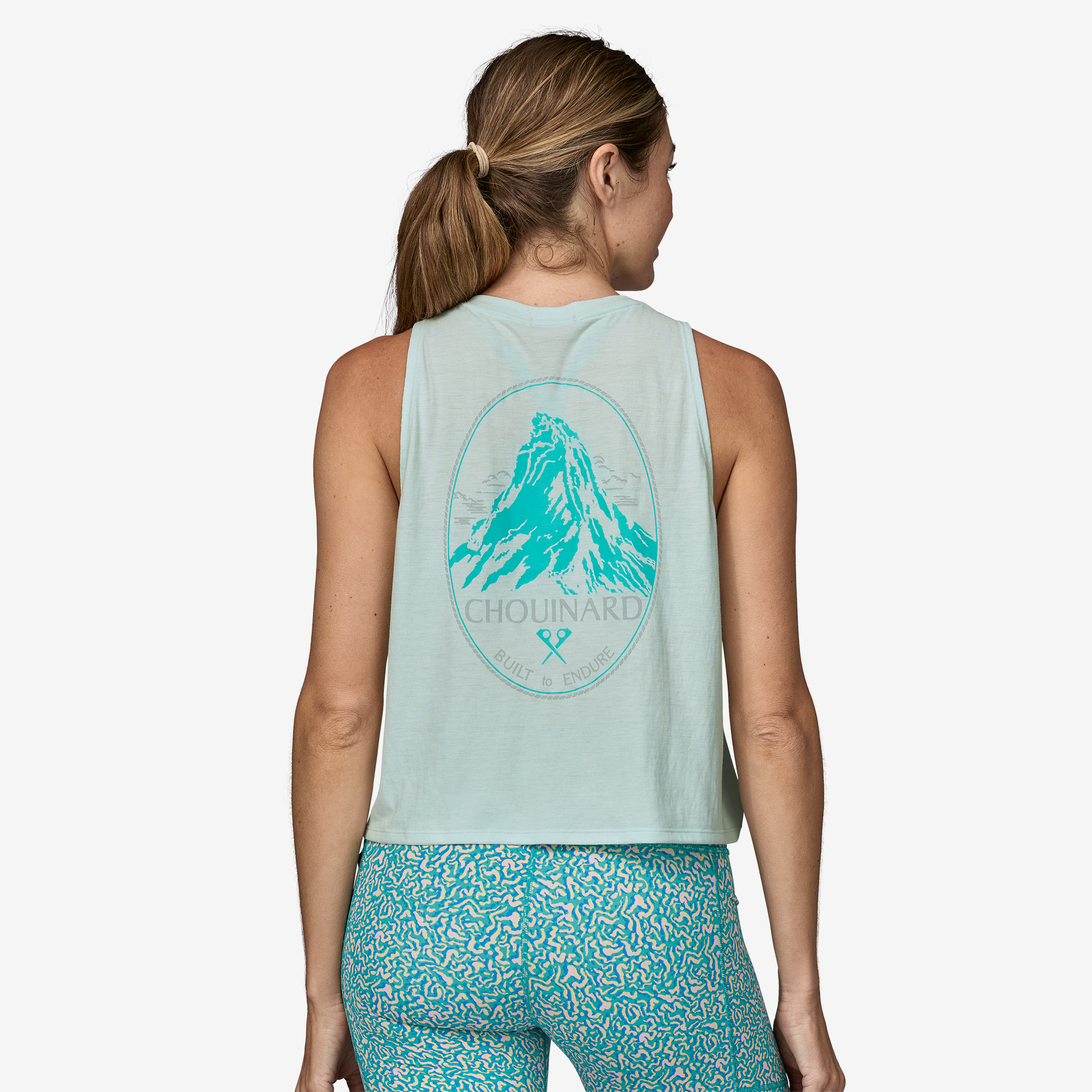Women's Capilene® Cool Trail Cropped Tank Top - Breathable Quick-Dry Hiking & Running Shirt for Outdoor Adventures
