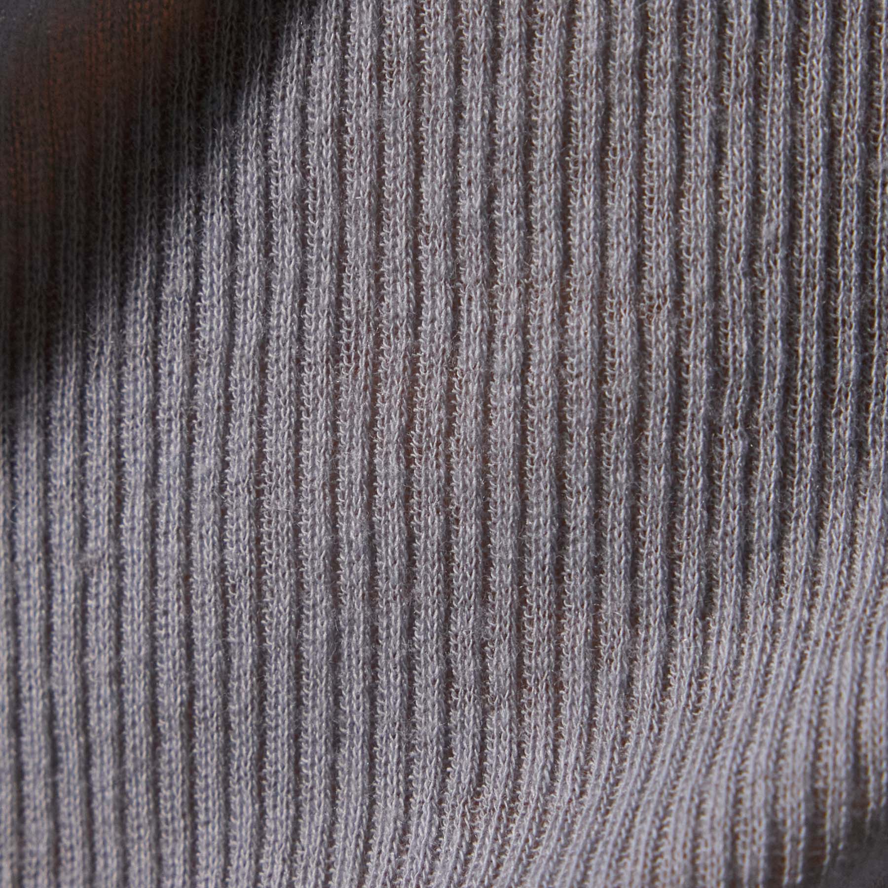 Premium Cotton Cashmere Blend Ribbed Crew Neck Sweater - Grey Sky | Soft & Warm Winter Pullover for Men & Women | Perfect for Casual Outfits, Office Wear & Cozy Evenings