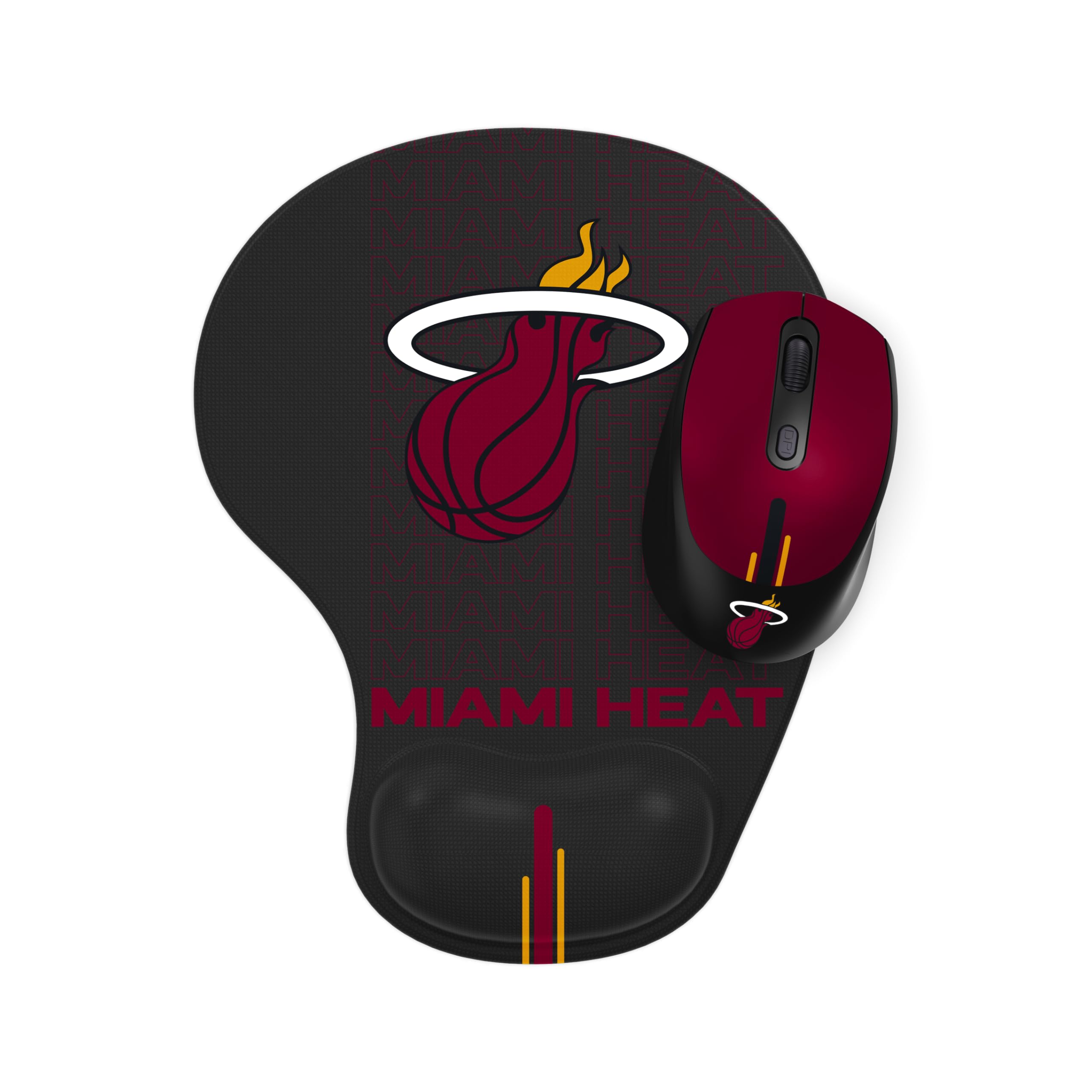 SOAR NBA Wireless Mouse and Mouse Pad Set - Ergonomic Gaming Mouse with RGB Lights, Compatible with PC/Mac - Perfect for Gaming, Office Work, and NBA Fans