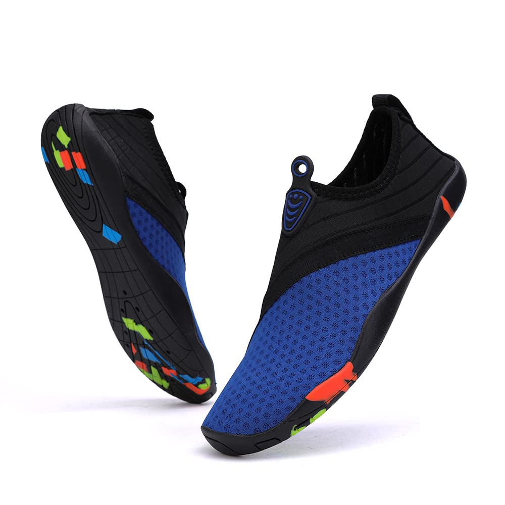 Vsufim Quick-Dry Water Shoes Barefoot Aqua Socks for Swimming, Beach, Pool, Surf & Yoga - Lightweight & Comfortable for Men & Women - Perfect for Water Sports, Travel & Outdoor Activities
