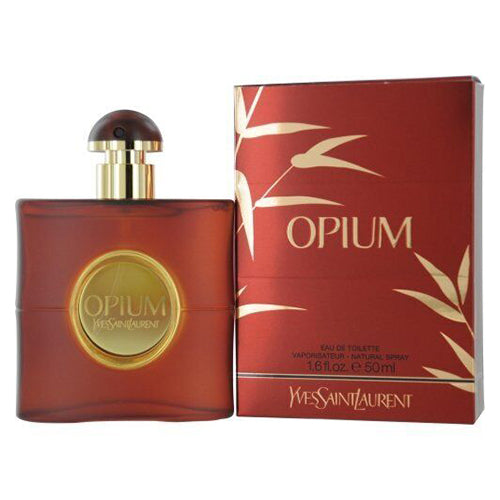 Yves Saint Laurent Opium Eau de Toilette 50ml for Women - Luxurious Floral Oriental Fragrance for Evening Wear & Special Occasions