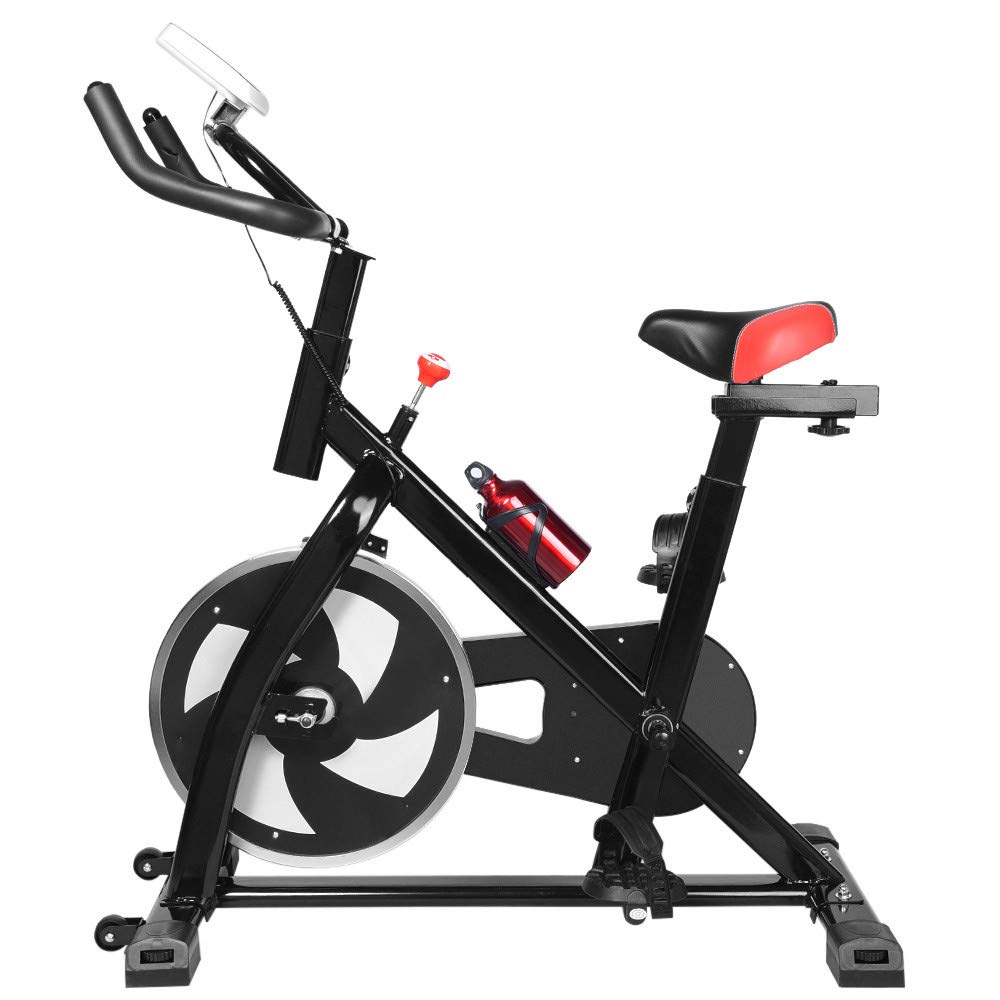 Celendi Ultra-Quiet Indoor Cycling Bike - Adjustable Stationary Exercise Bike for Home Gym, Cardio & Fitness Training - Perfect for Small Spaces, Apartment Workouts & Health Enthusiasts
