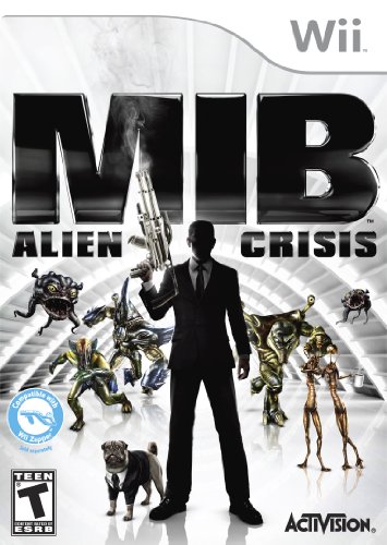 Men in Black Wii Game - Alien Crisis for Nintendo Wii - Action Adventure Fun