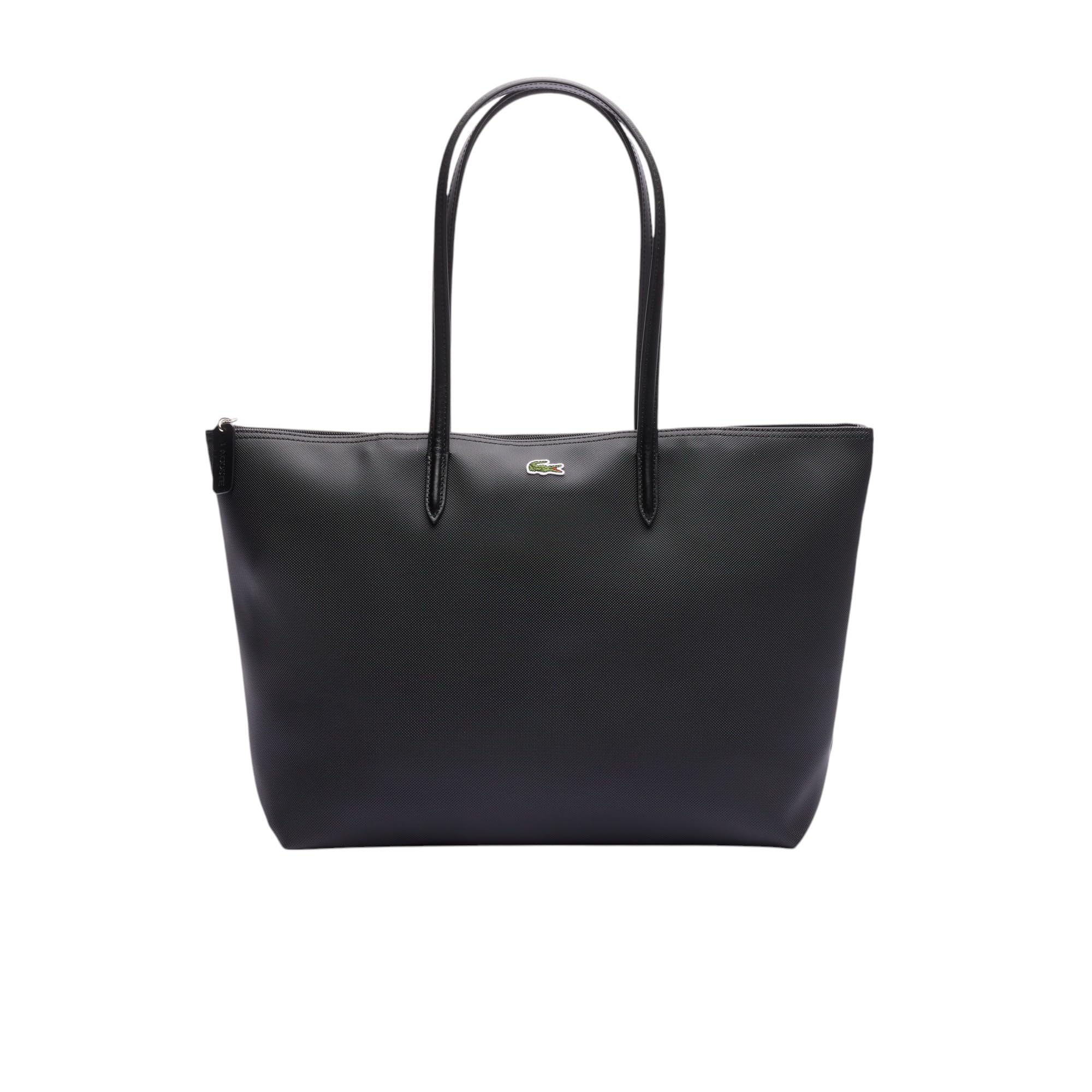 Lacoste Women's L.12.12 Concept Vertical Shopping Tote Bag - Stylish & Spacious Handbag for Work, Travel & Everyday Use