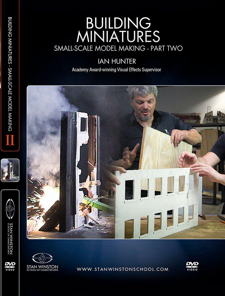 Stan Winston Studio Building Miniatures Small Scale Model Making DVD - Professional Miniature Model Crafting Tutorial for Artists & Hobbyists - Perfect for DIY Projects, Film Props & Collectible Displays