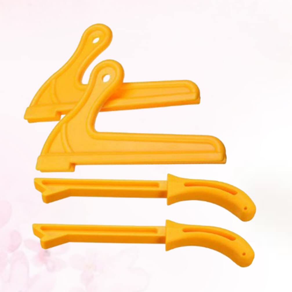 DOITOOL 4PCS Woodworking Push Sticks - Safety Tools for Table Saws & Band Saws - Perfect for Carpentry & DIY Projects