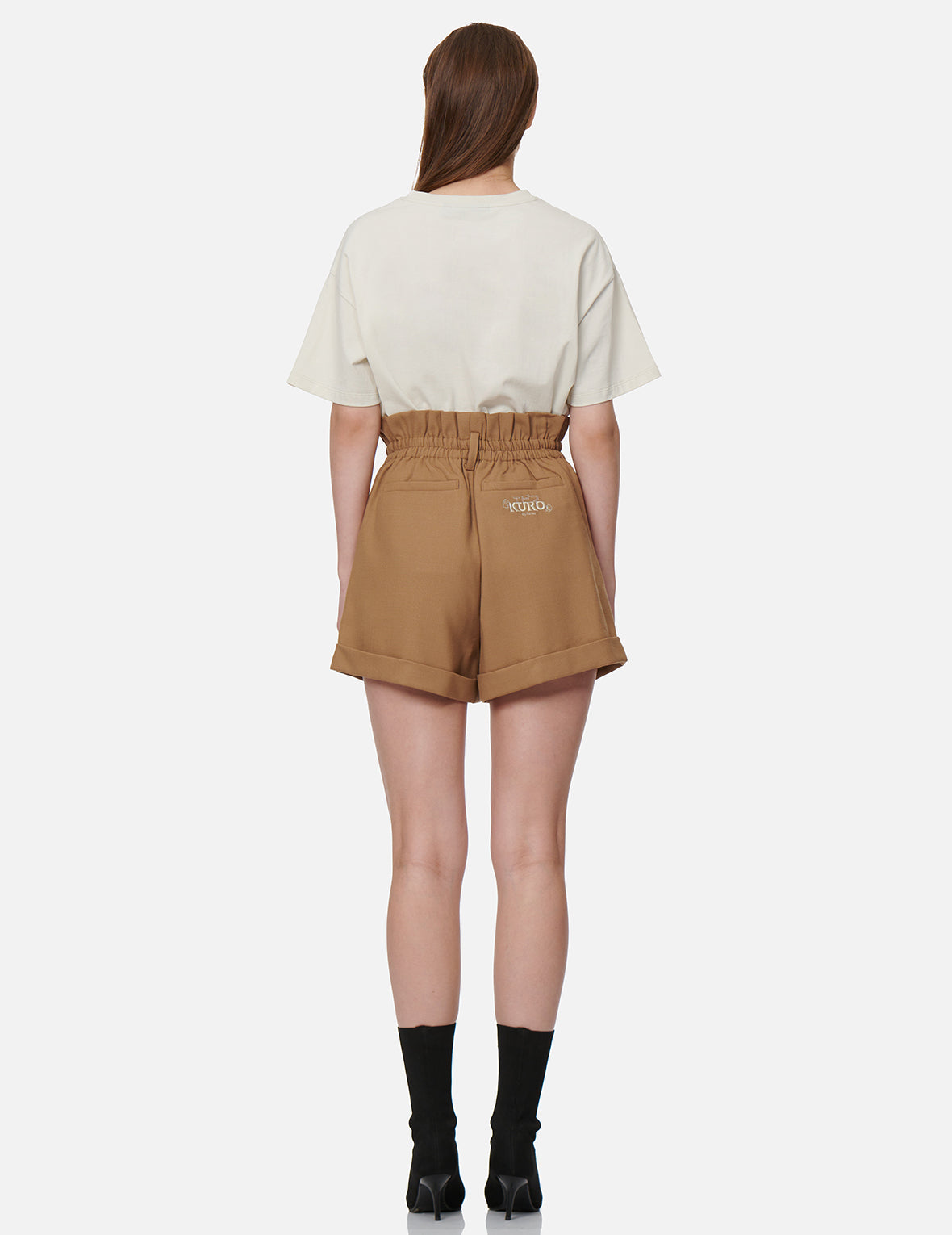 Stylish Front Pleat Paper Bag Shorts for Women - High Waisted Casual Summer Shorts | Perfect for Beach, Vacation & Everyday Wear