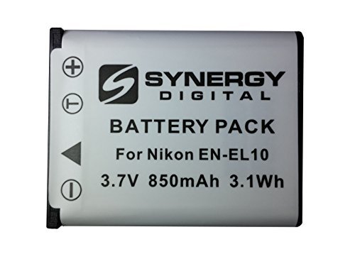 Synergy Digital Kit for Nikon Coolpix S4000 - Battery & Charger for Travel Photography