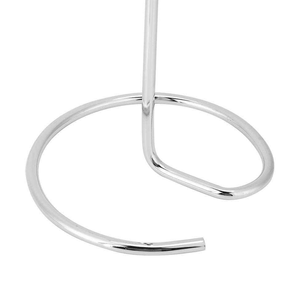 Premium Stainless Steel Wine Decanter Rack Holder - Drying Stand for Upside Down Decanters - Elegant Wine Accessories for Home Bar, Kitchen & Wine Cellar Organization
