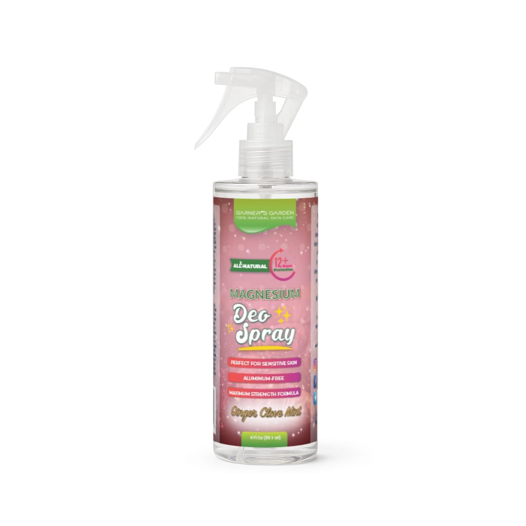 Natural Magnesium Deodorant Spray for Women & Men - Aluminum-Free, Long-Lasting Odor Protection - Perfect for Gym, Travel & Daily Freshness