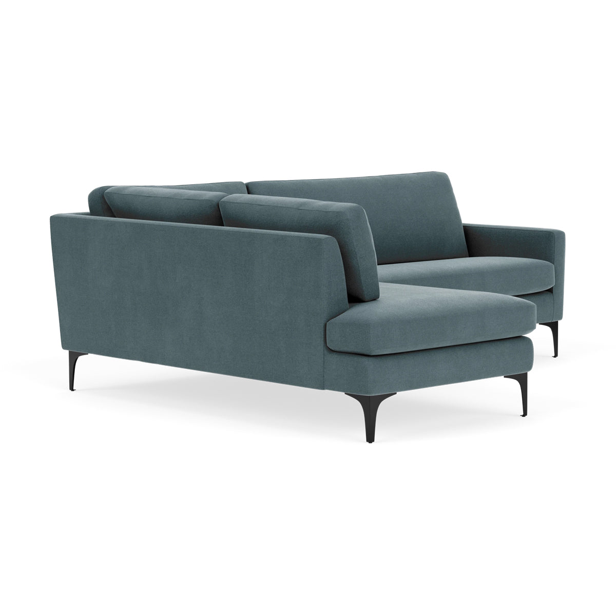 Astha Fabric Left Corner Sofa - Modern L-Shaped Sectional Couch for Living Room, Lounge & Small Spaces | Comfortable Home Furniture for Relaxing & Entertaining