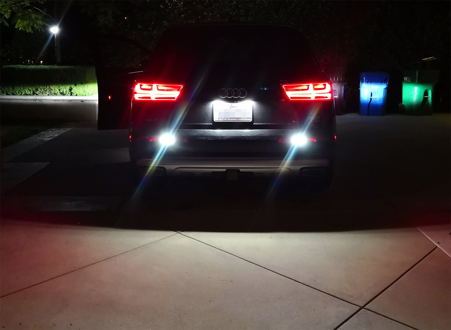 Error-Free CAN Bus LED Backup Light Bulbs for Audi Q3 Q5 Q7 – No Bulb Out Warning – Bright Reverse Lights for Night Driving & Parking