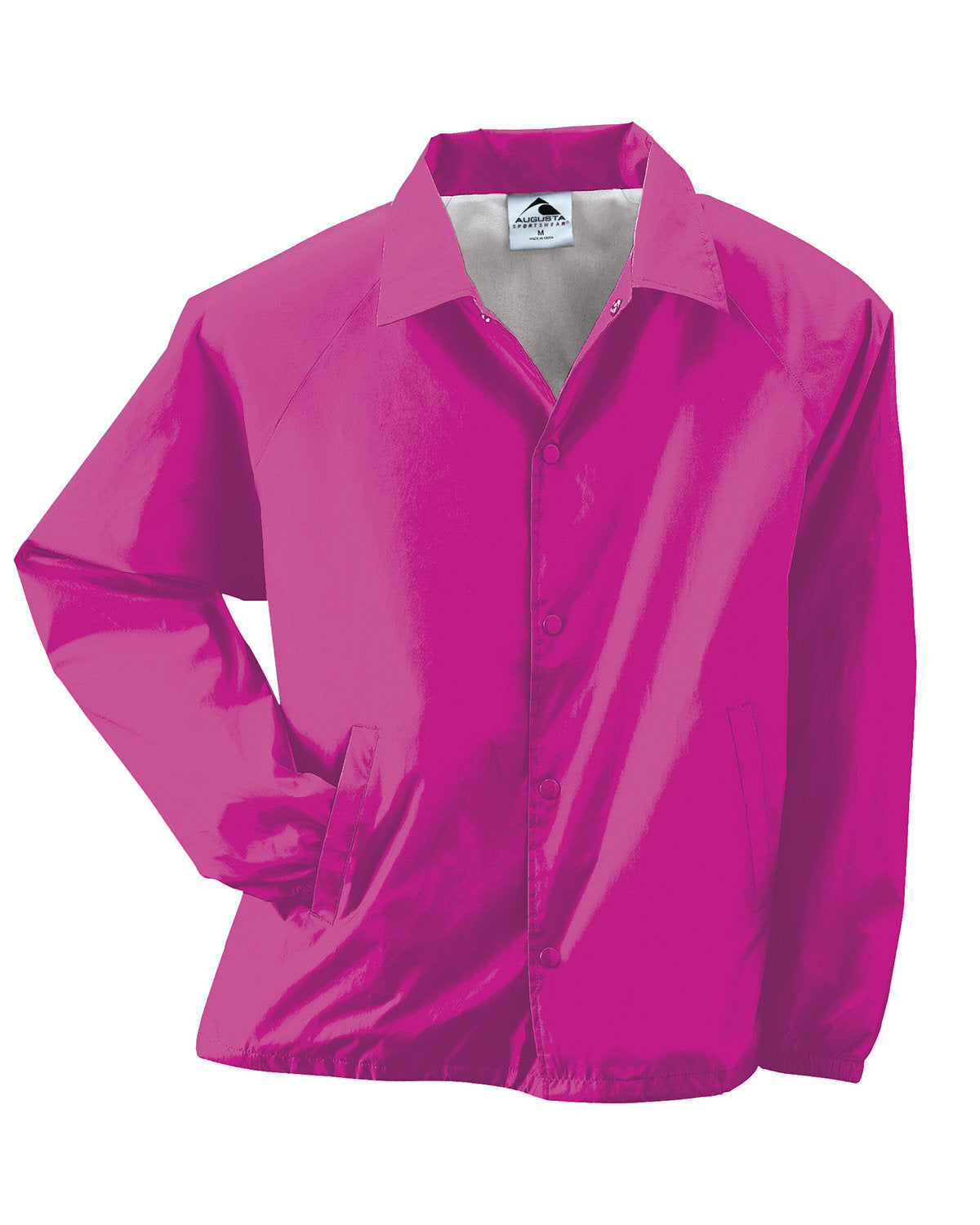 Augusta Sportswear 3100 Unisex Nylon Coach's Jacket - Lightweight Water-Resistant Windbreaker for Outdoor Sports & Casual Wear