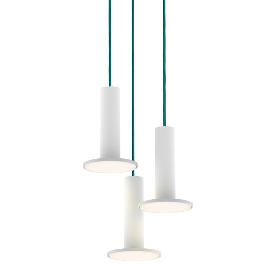 Elegant Cielo 3-Light Crystal Chandelier for Dining Room - Modern Ceiling Light Fixture with Clear Glass Shades, Perfect for Living Room, Bedroom or Entryway Lighting