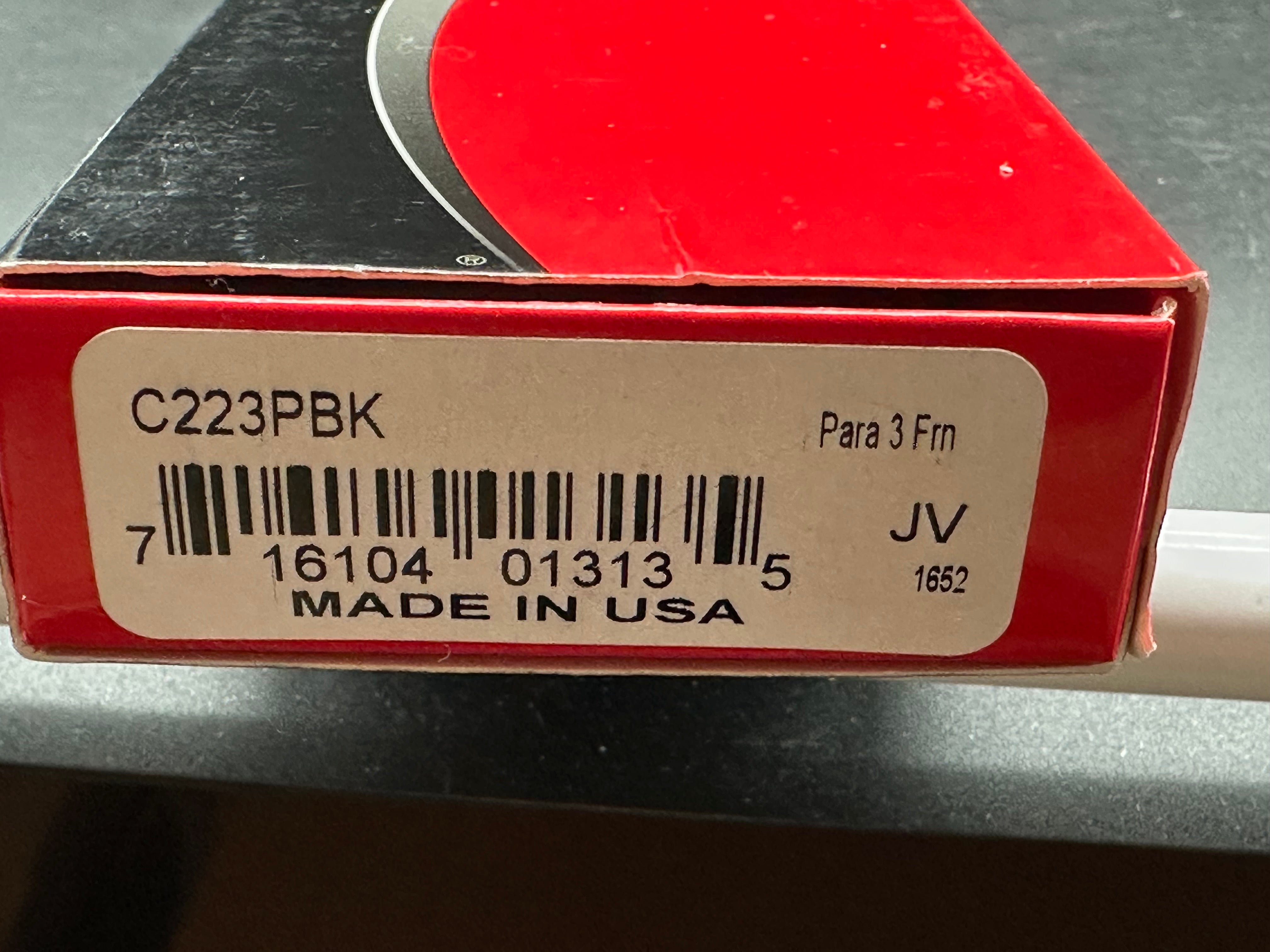 Spyderco Para 3 Lightweight Folding Knife - 2.93