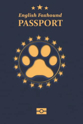 English Foxhound Passport & Medical Record Book - 4