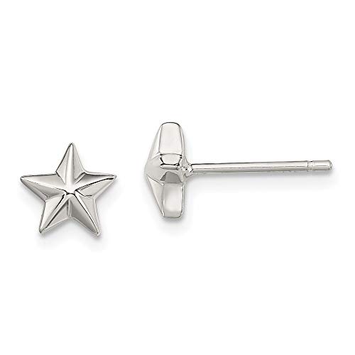 925 Sterling Silver Star Earrings for Women - Dainty Hypoallergenic Stud Earrings - Perfect for Everyday Wear, Gifts & Special Occasions