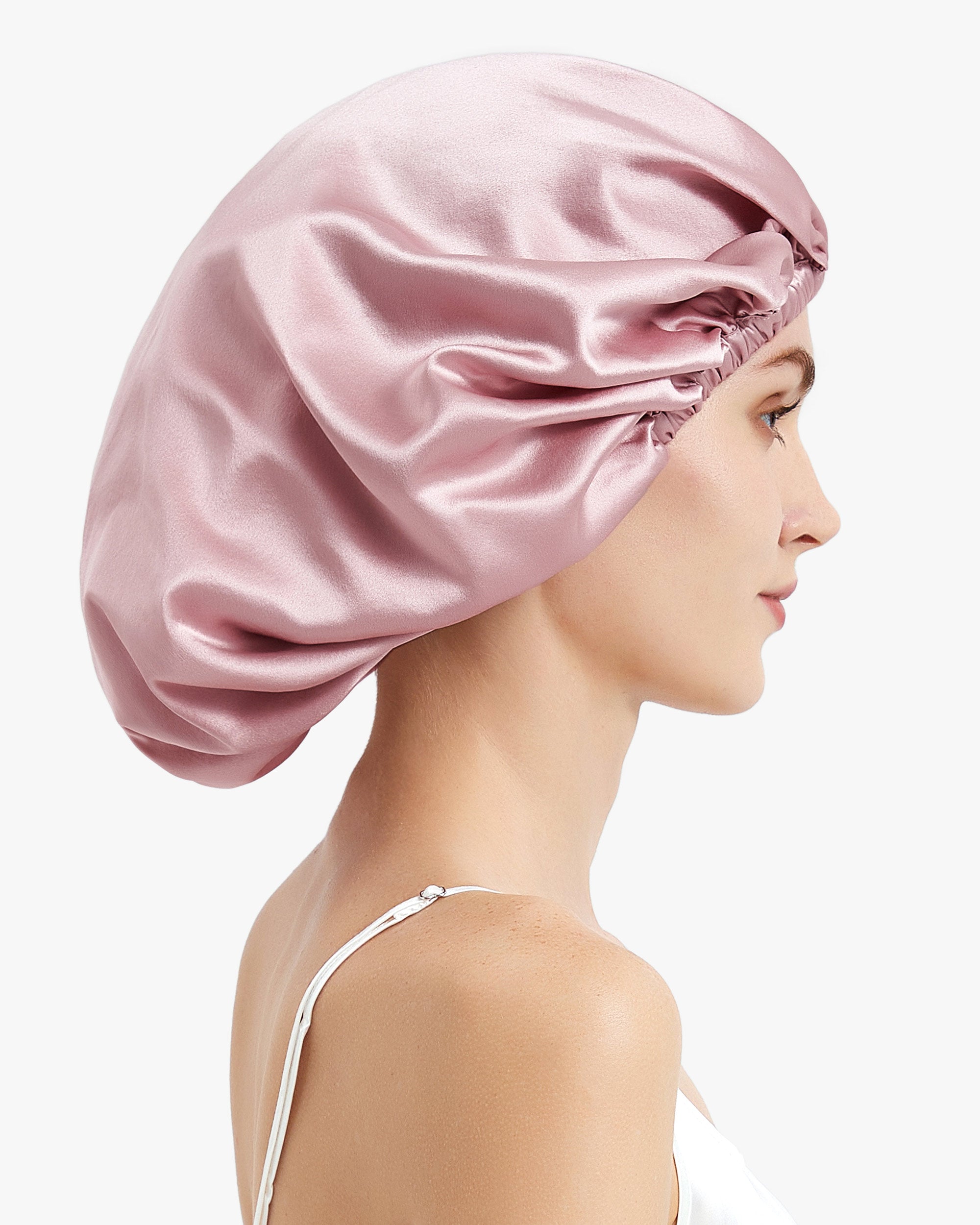 22mm Pure Perfect Fit Silk Hair Cap for Sleeping & Hair Protection - Soft & Breathable Silk Bonnet for Women & Men