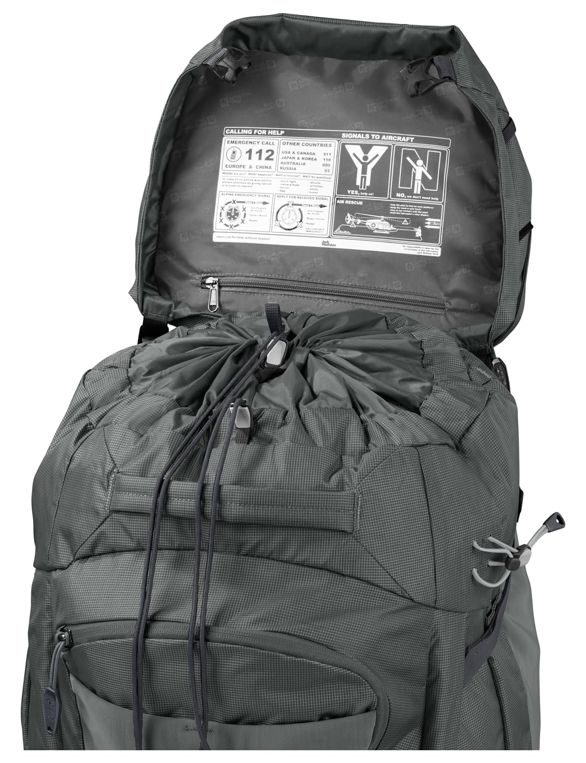 Jack Wolfskin Women's Denali 65+10 Hiking Backpack - Lightweight Travel & Trekking Pack for Outdoor Adventures, Camping & Backpacking