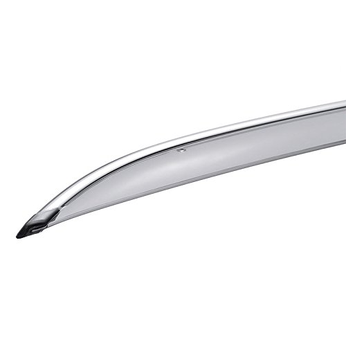 WellVisors Window Visors for 2003-2007 Honda Accord Sedan - Rain Guards & Wind Deflectors - Perfect for All-Weather Protection & Noise Reduction While Driving